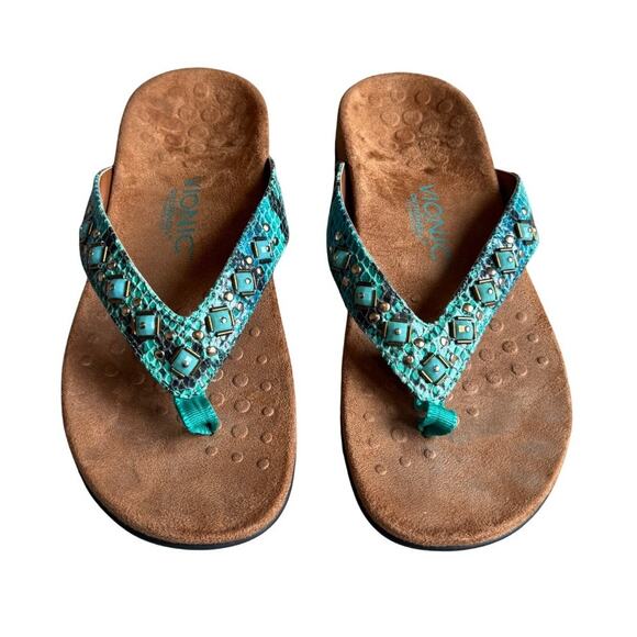 Vionic Shoes - Vionic Floriana Sandal Women's Size 7 - Teal Snack